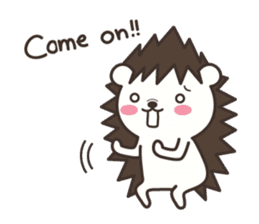 Hedgehog Kurimaru 3 sticker #7067930