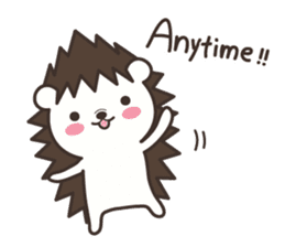 Hedgehog Kurimaru 3 sticker #7067933