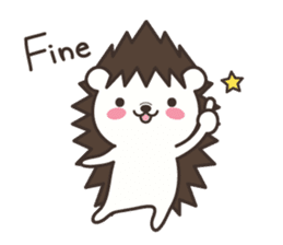 Hedgehog Kurimaru 3 sticker #7067935