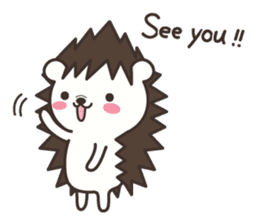 Hedgehog Kurimaru 3 sticker #7067939