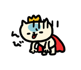 NYANKORO the prince cat's vacation sticker #7067947
