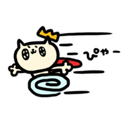 NYANKORO the prince cat's vacation sticker #7067966