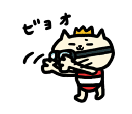 NYANKORO the prince cat's vacation sticker #7067968