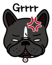French bulldog Gomaco and Hana English sticker #7068073