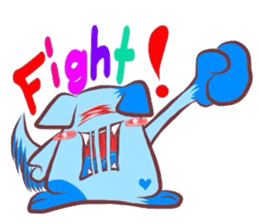 One Eye. animals(Emoticon) sticker #7068669