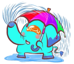 One Eye. animals(Emoticon) sticker #7068671