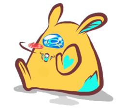 One Eye. animals(Emoticon) sticker #7068684