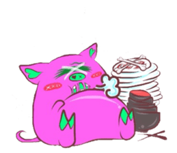 One Eye. animals(Emoticon) sticker #7068687