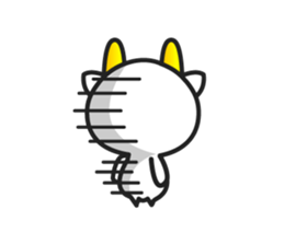 GoatCat"Horn-kitty" sticker #7069081