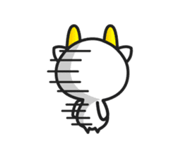 GoatCat"Horn-kitty" sticker #7069081