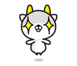 GoatCat"Horn-kitty" sticker #7069091