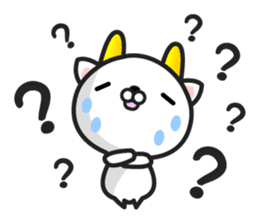 GoatCat"Horn-kitty" sticker #7069101