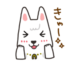Ladylike dog girl "Namikoro" sticker #7069155