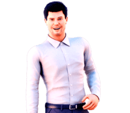 The Bachelor with a Big Heart sticker #7069320