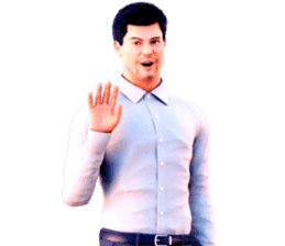 The Bachelor with a Big Heart sticker #7069323