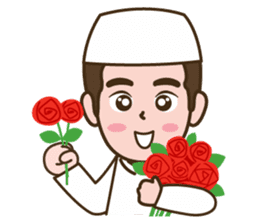 Alif : Muslim Boy sticker #7069515