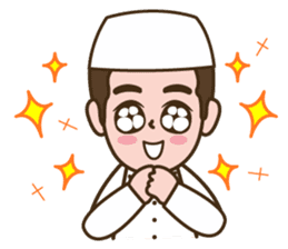 Alif : Muslim Boy sticker #7069517