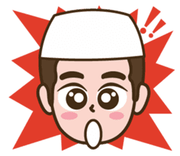 Alif : Muslim Boy sticker #7069531