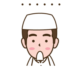 Alif : Muslim Boy sticker #7069539