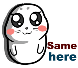 baby seal dodo(part1) sticker #7069803