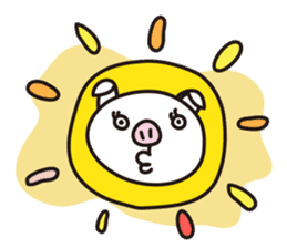 pig, sticker #7069846