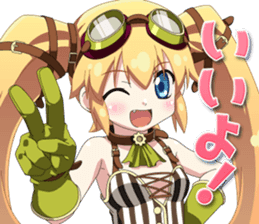 Yuu and her friends sticker #7070552