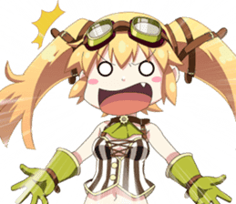 Yuu and her friends sticker #7070554