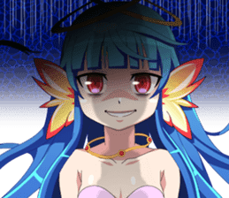 Yuu and her friends sticker #7070555