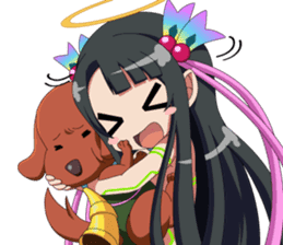 Yuu and her friends sticker #7070557