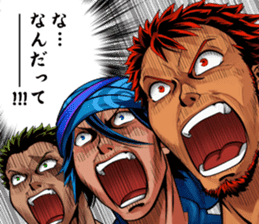 Yuu and her friends sticker #7070559