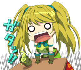 Yuu and her friends sticker #7070563