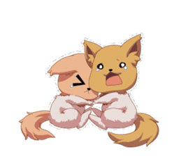 Yuu and her friends sticker #7070567