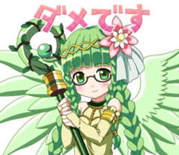 Yuu and her friends sticker #7070570