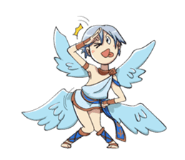 Yuu and her friends sticker #7070579