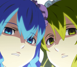 Yuu and her friends sticker #7070582