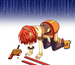 Yuu and her friends sticker #7070587