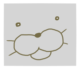 Large size of the cat sticker #7071335