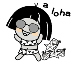 Warako will go on a trinp to Hawaii. sticker #7071560