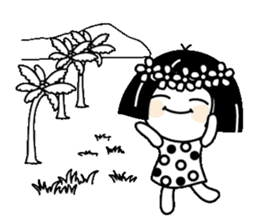 Warako will go on a trinp to Hawaii. sticker #7071562