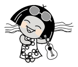 Warako will go on a trinp to Hawaii. sticker #7071564