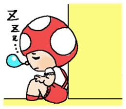 The answer mushroom to use well sticker #7071759