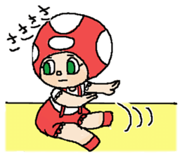 The answer mushroom to use well sticker #7071761