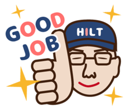 Truck driver Mr.Hilt sticker #7072018