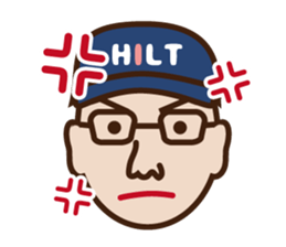 Truck driver Mr.Hilt sticker #7072043