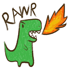 Crayon Dino: The Original Big-T