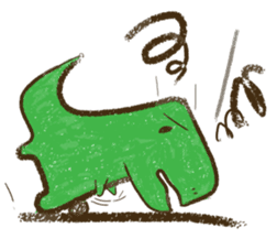 Crayon Dino: The Original Big-T sticker #7072048