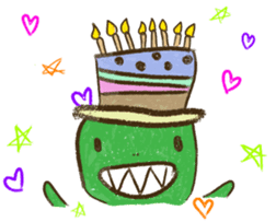 Crayon Dino: The Original Big-T sticker #7072051