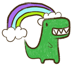 Crayon Dino: The Original Big-T sticker #7072052
