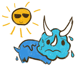 Crayon Dino: The Original Big-T sticker #7072079