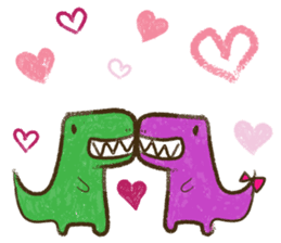 Crayon Dino: The Original Big-T sticker #7072086